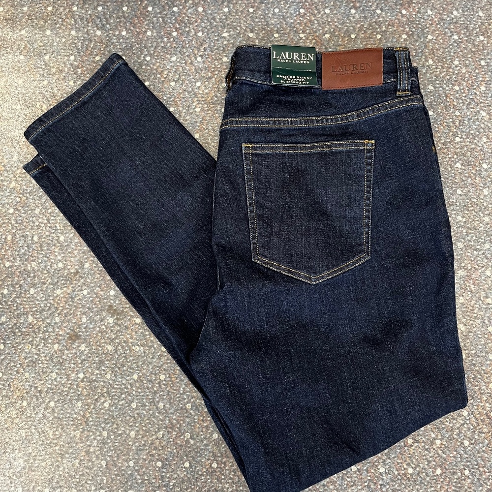 Lauren Ralph Lauren Premier Skinny Cropped Slimming Fit